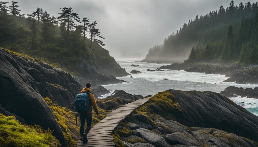 Coastal Trail on Vancouver Island