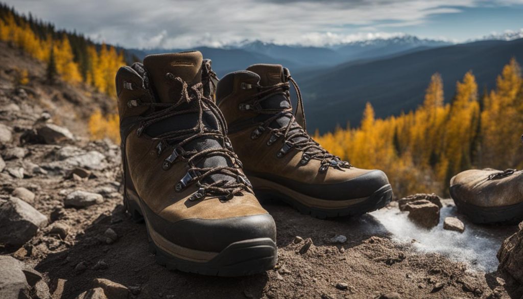 Day hiking footwear