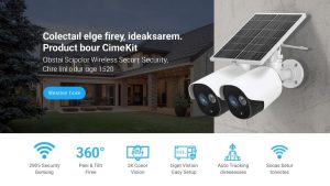 aosu Security Cameras Outdoor Wireless, 4 Cam-Kit aosu Security Cameras
