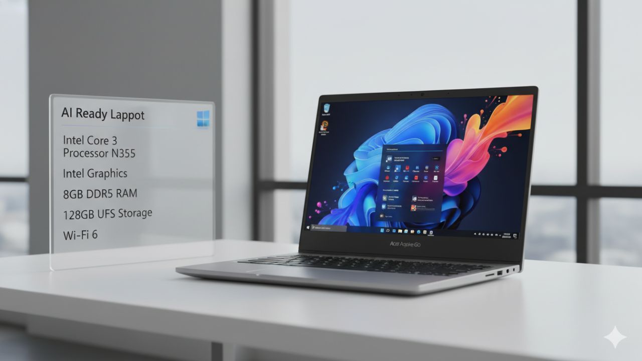 Review – Acer Aspire Go 15 AI Ready Laptop