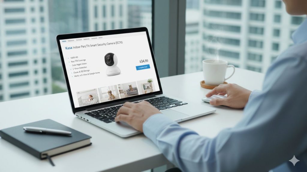 Kasa Indoor Pan/Tilt Smart Security Camera- Review