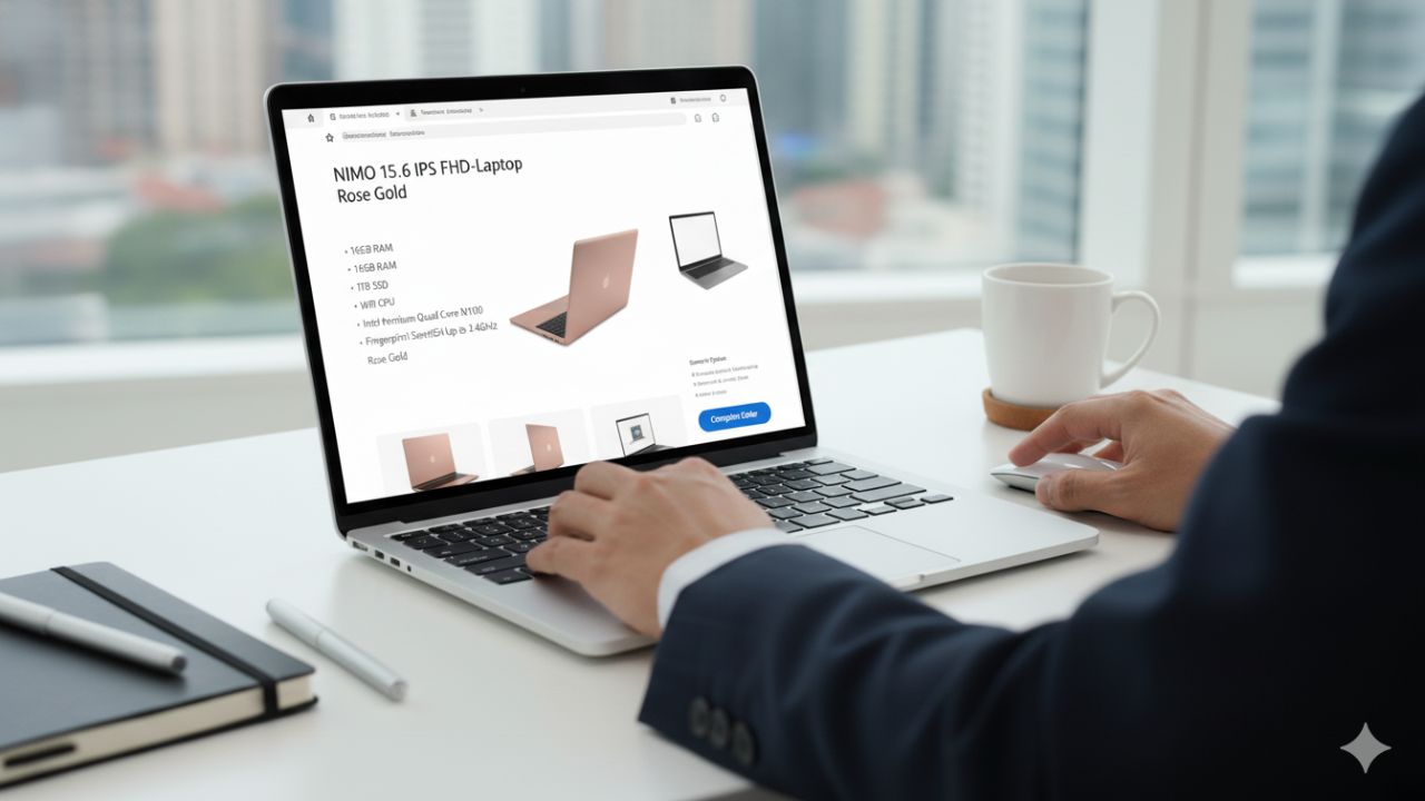 Best Laptop For Streaming NIMO 15.6 IPS FHD-Laptop