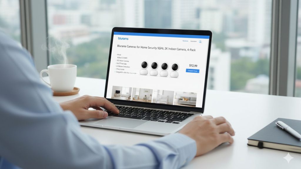 Review - blurams Cameras for Home Security 5GHz, 2K Indoor Camera blurams cameras for home security